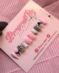 Trending purple design nails